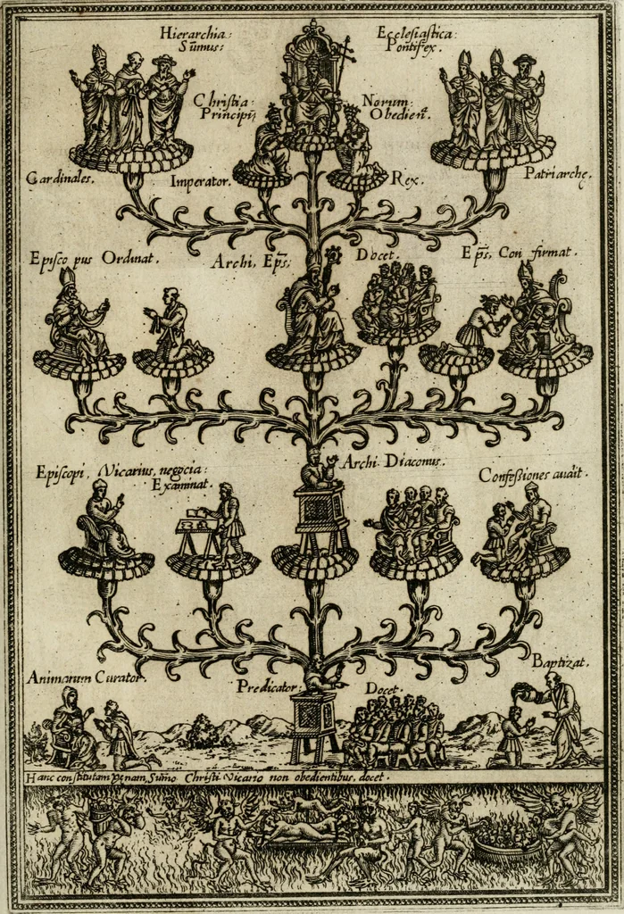 An illustration from Rhetorica christiana : ad concionandi et orandi vsvm accommodata, vtrivsq[ue] facvltatis exemplis svo loco insertis : qvae qvidem ex Indorvm maximè deprompta svnt historiis : vnde praeter doctrinam, svma qvoqve delectatio comparabitvr, 1579, leaf 216