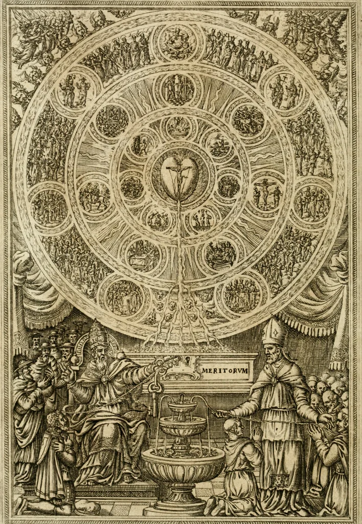 An illustration from Rhetorica christiana : ad concionandi et orandi vsvm accommodata, vtrivsq[ue] facvltatis exemplis svo loco insertis : qvae qvidem ex Indorvm maximè deprompta svnt historiis : vnde praeter doctrinam, svma qvoqve delectatio comparabitvr, 1579, leaf 217