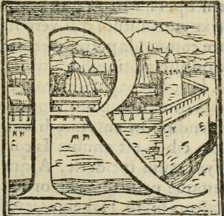An illustration from Rhetorica christiana : ad concionandi et orandi vsvm accommodata, vtrivsq[ue] facvltatis exemplis svo loco insertis : qvae qvidem ex Indorvm maximè deprompta svnt historiis : vnde praeter doctrinam, svma qvoqve delectatio comparabitvr, 1579, leaf 24