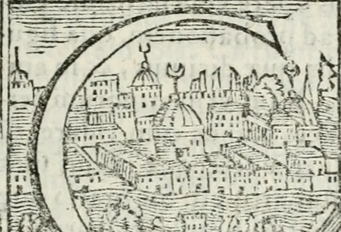 An illustration from Rhetorica christiana : ad concionandi et orandi vsvm accommodata, vtrivsq[ue] facvltatis exemplis svo loco insertis : qvae qvidem ex Indorvm maximè deprompta svnt historiis : vnde praeter doctrinam, svma qvoqve delectatio comparabitvr, 1579, leaf 290