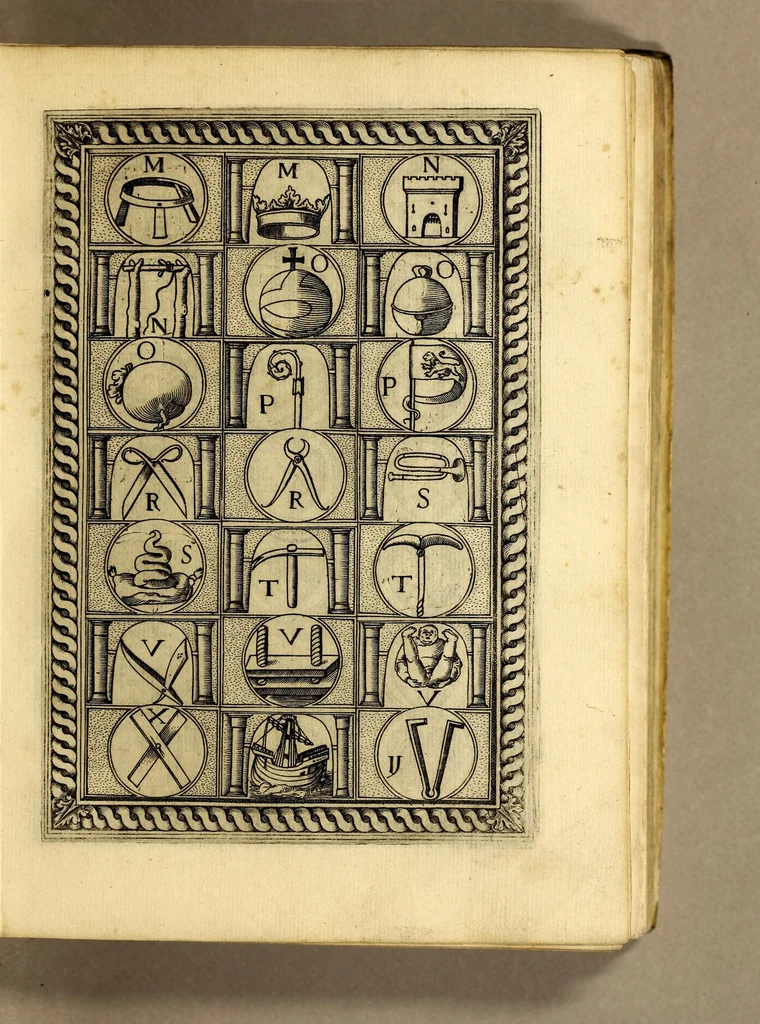 An illustration from Rhetorica christiana ad concionandi, et orandi vsum accommodata, : utriusq[ue] facultatis exemplis suo loco insertis; quae quidem, ex Indorum maximè deprompta sunt historiis. Vnde praeter doctrinam, sum[m]a quoque delectatio comparabitur., 1579, leaf 127