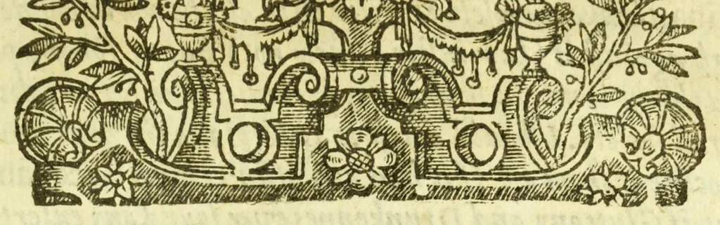 An illustration from Rhodon and Iris : a pastorall, as it was presented at the florists feast in Norwich, May 3. 1631, 1631, leaf 11