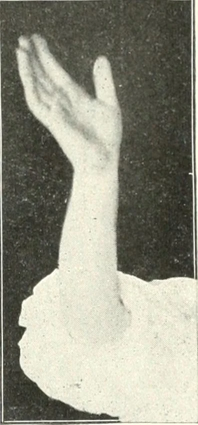 An illustration from Rhymes for little hands, 1906, leaf 102