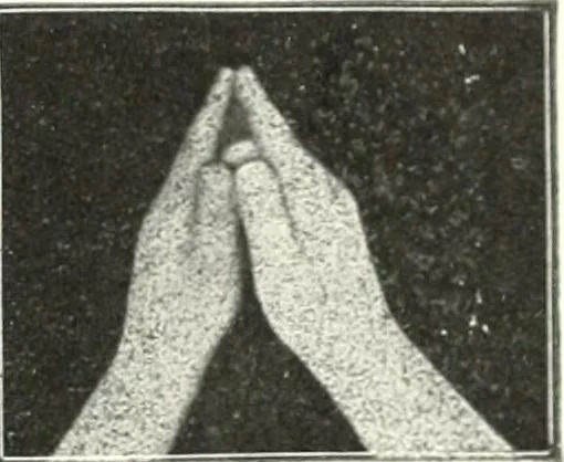 An illustration from Rhymes for little hands, 1906, leaf 104