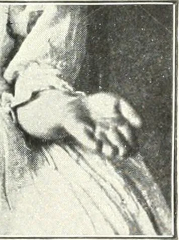 An illustration from Rhymes for little hands, 1906, leaf 124