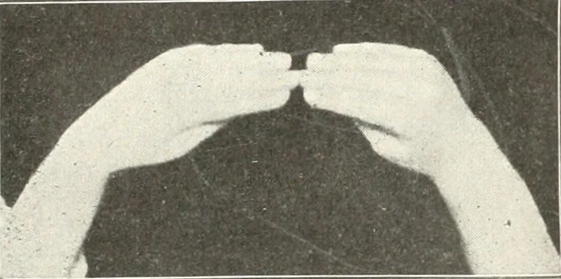 An illustration from Rhymes for little hands, 1906, leaf 137