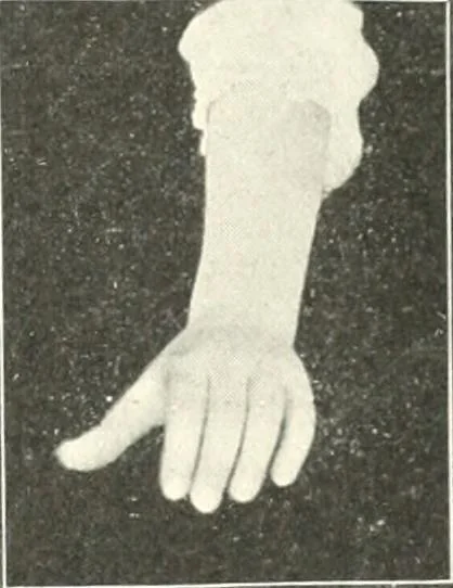 An illustration from Rhymes for little hands, 1906, leaf 146