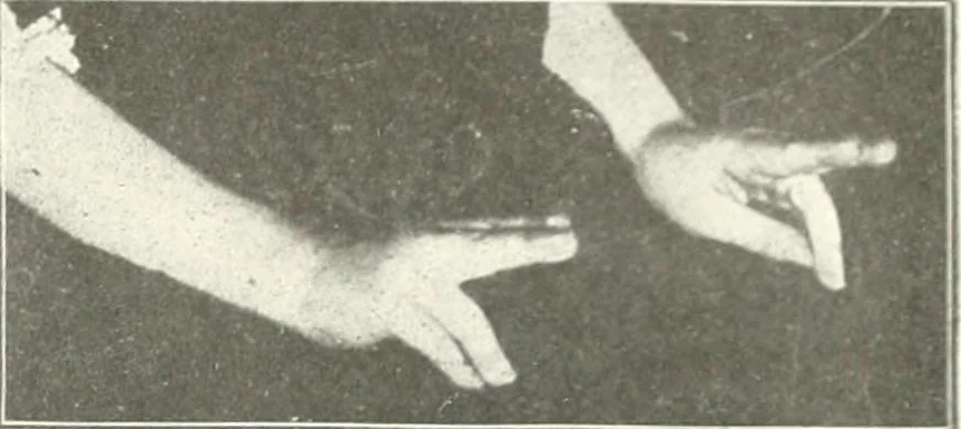 An illustration from Rhymes for little hands, 1906, leaf 172