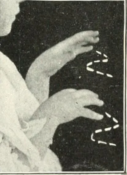 An illustration from Rhymes for little hands, 1906, leaf 24