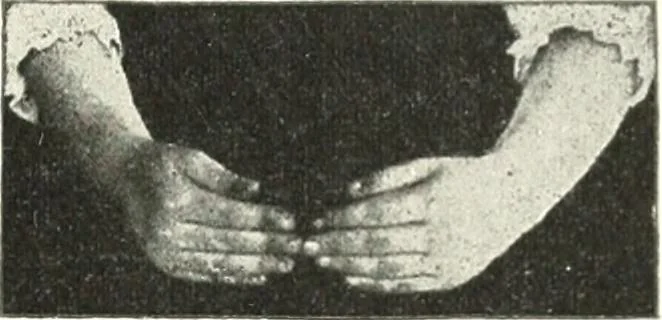 An illustration from Rhymes for little hands, 1906, leaf 42