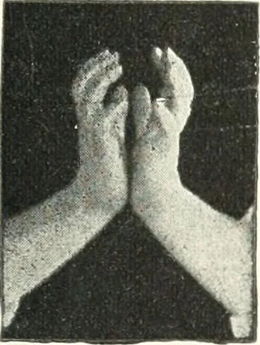 An illustration from Rhymes for little hands, 1906, leaf 42