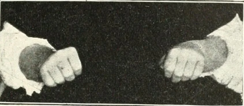 An illustration from Rhymes for little hands, 1906, leaf 46