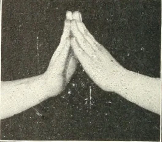An illustration from Rhymes for little hands, 1906, leaf 51