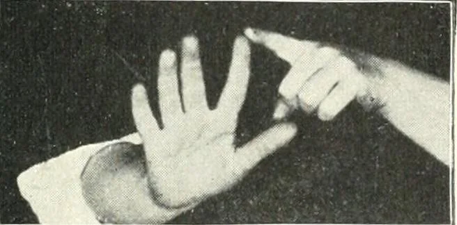 An illustration from Rhymes for little hands, 1906, leaf 62