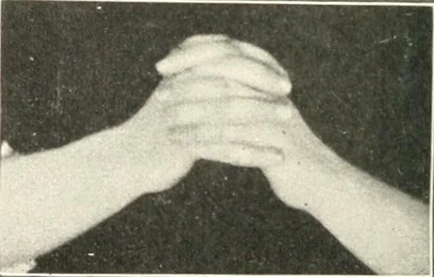 An illustration from Rhymes for little hands, 1906, leaf 65