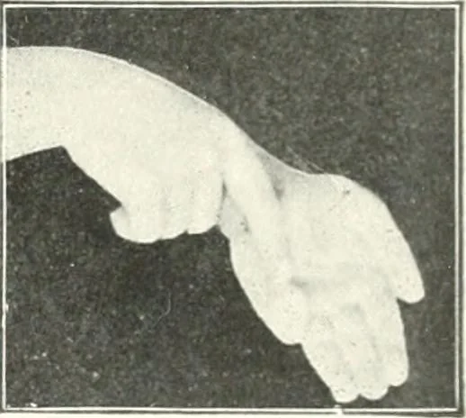 An illustration from Rhymes for little hands, 1906, leaf 68