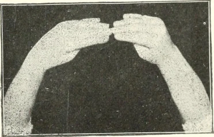 An illustration from Rhymes for little hands, 1906, leaf 86