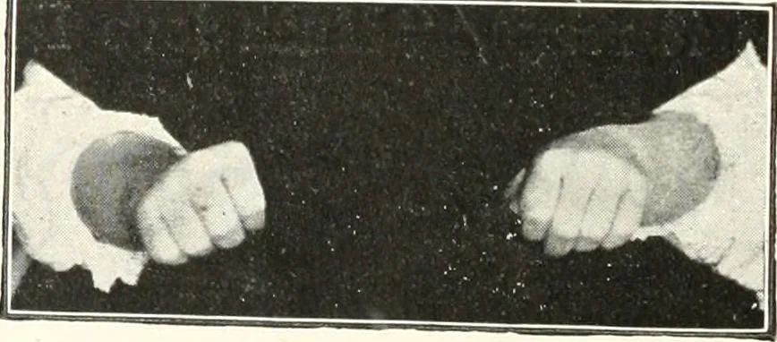 An illustration from Rhymes for little hands, 1906, leaf 99