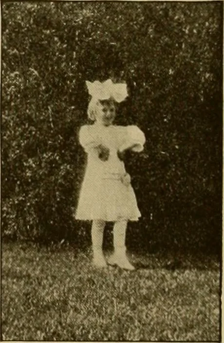 An illustration from Rhythmic action plays and dances; a book of original games and dances, arranged progressively, to Mother Goose and other action songs, with a teaching introductory; for the kindergarten, primary schools, playground and gymnasium, 1915, leaf 99