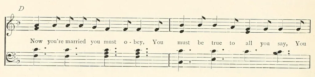 An illustration from Rhythmic games and dances for children, 1914, leaf 42