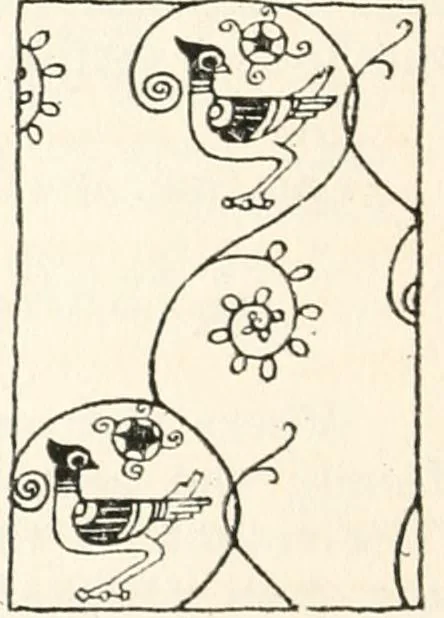 An illustration from Rhythmic shape; a text-book of design, 1920, leaf 39