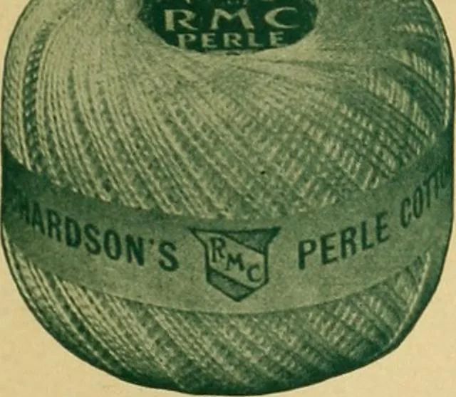 An illustration from Richardson's crocheted edgings and insertions, 1916, leaf 22