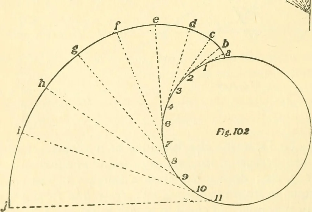 An illustration from Richey's guide and assistant for carpenters and mechanics : a work of practical information, giving almost every geometrical and practical problem likely to arise in the work of the carpenter, and quick and easy methods for their solution : the use of the steel square, etc., tables showing strength and weight of materials, methods of framing, useful recipes, etc., etc., 1894, leaf 83