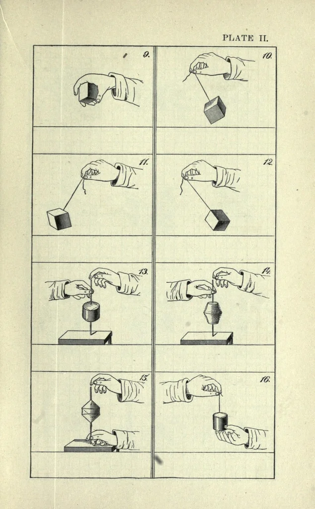 An illustration from Friedrich Froebel's pedagogics of the kindergarten, or, His ideas concerning the play and playthings of the child;, 1909, leaf 383