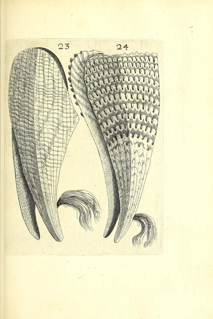 An illustration from Ricreatione dell'occhio e della mente nell'osseruation' delle Chiocciole : proposta a' curiosi delle opere della natura, 1681, leaf 461