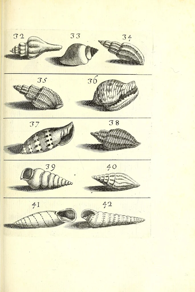 An illustration from Ricreatione dell'occhio e della mente nell'osseruation' delle Chiocciole : proposta a' curiosi delle opere della natura, 1681, leaf 519