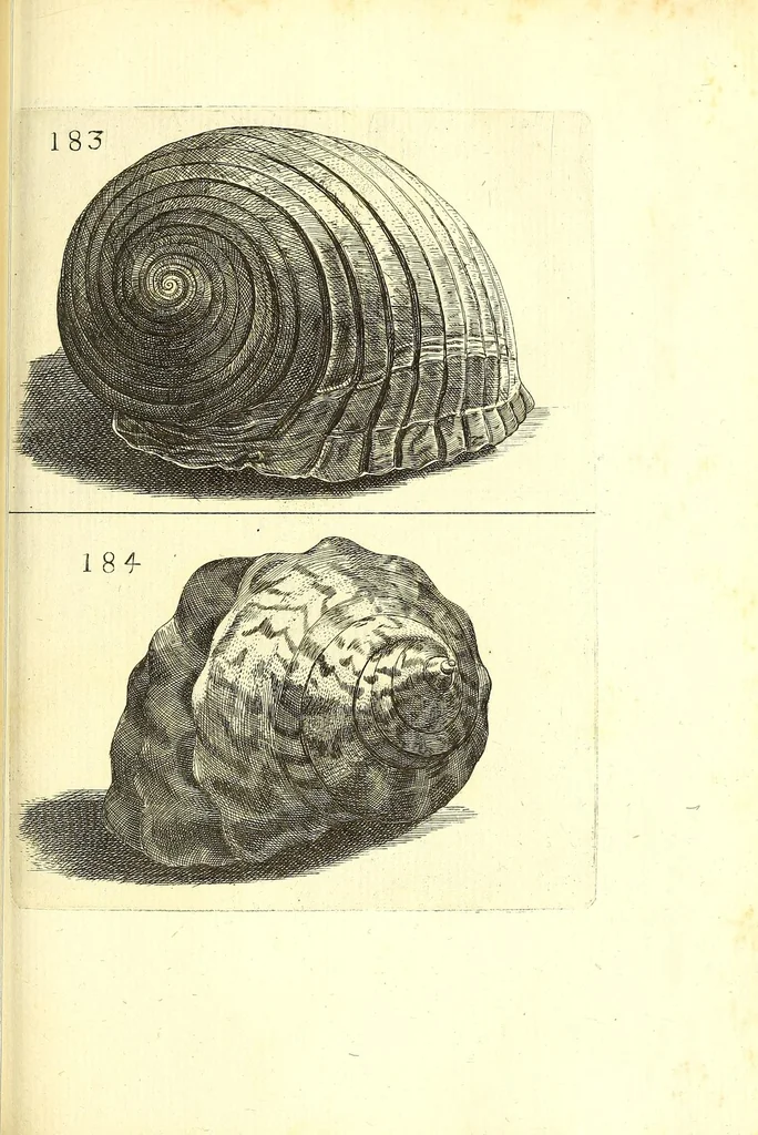An illustration from Ricreatione dell'occhio e della mente nell'osseruation' delle Chiocciole : proposta a' curiosi delle opere della natura, 1681, leaf 569