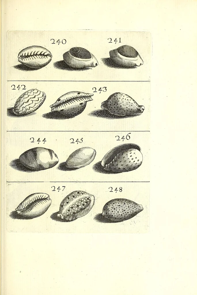 An illustration from Ricreatione dell'occhio e della mente nell'osseruation' delle Chiocciole : proposta a' curiosi delle opere della natura, 1681, leaf 599