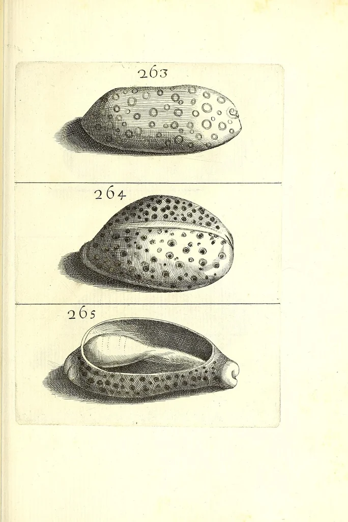 An illustration from Ricreatione dell'occhio e della mente nell'osseruation' delle Chiocciole : proposta a' curiosi delle opere della natura, 1681, leaf 607