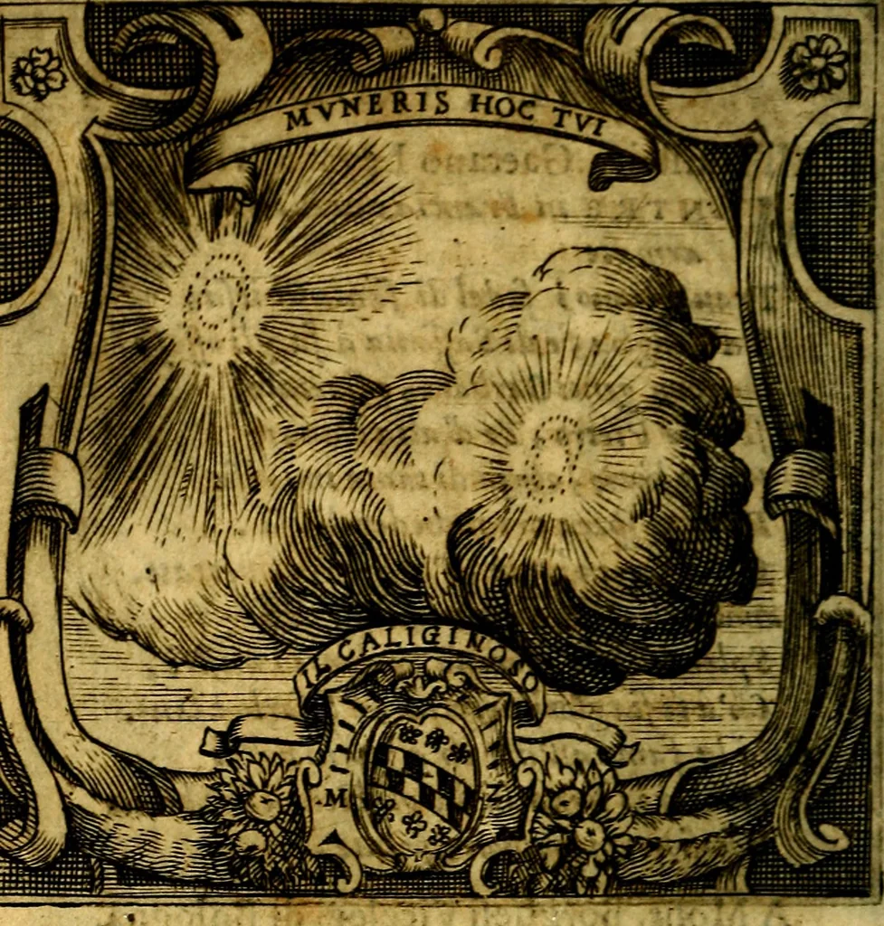 An illustration from Ricreationi amorose de gli Academici Gelati de Bologna, 1590, leaf 69
