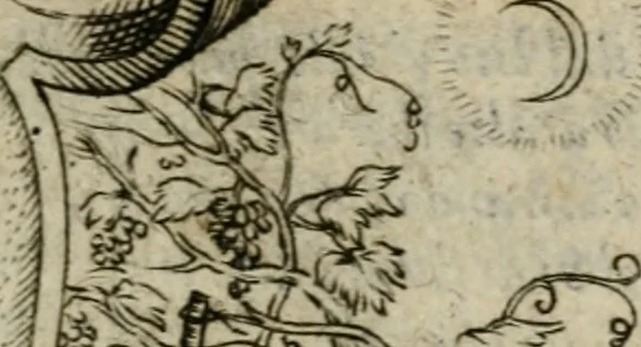 An illustration from Ricreationi amorose de gli Academici Gelati di Bologna, 1590, leaf 8