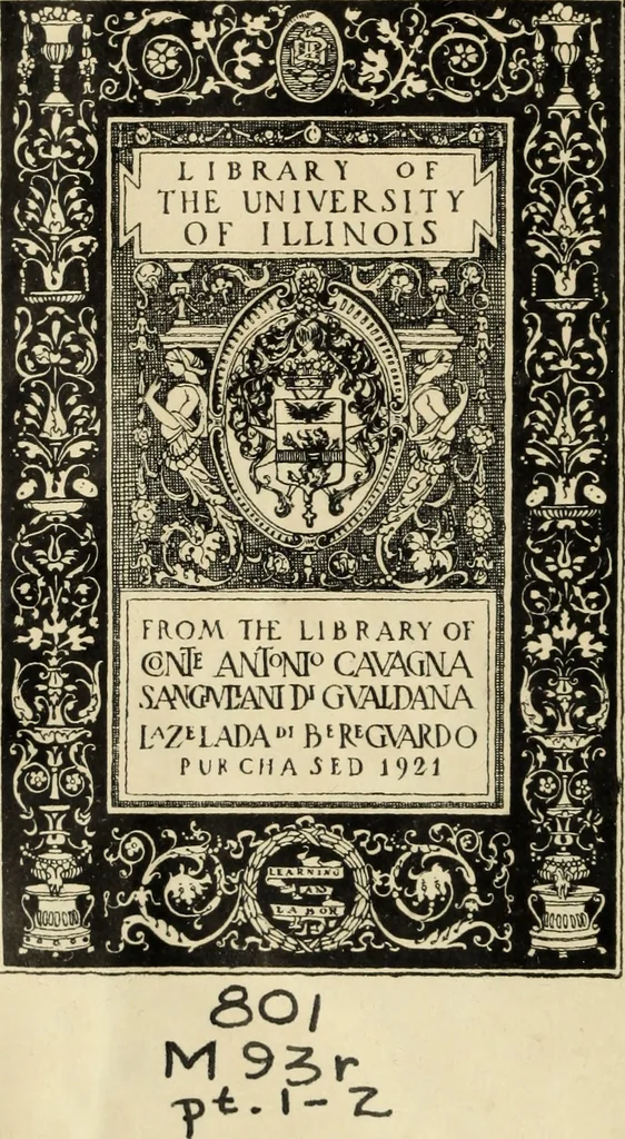An illustration from Riflessioni sopra il buon gusto neele scienze, e nelle arti, 1721, leaf 1