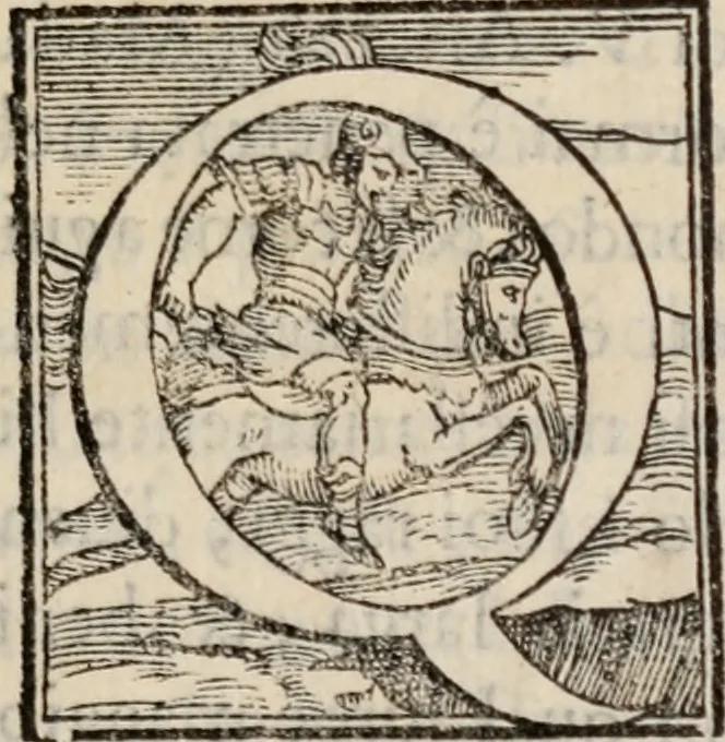 An illustration from Rime de gli academici Eterei dedicate alla Serenissima Madama Margherita di Vallois, dvchessa di Savoia, 1567, leaf 6