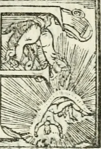 An illustration from Rime de gli Academici occvlti : con le loro imprese et discorsi, 1568, leaf 12