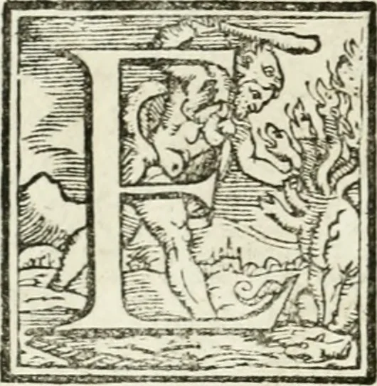 An illustration from Rime de gli Academici occvlti : con le loro imprese et discorsi, 1568, leaf 61