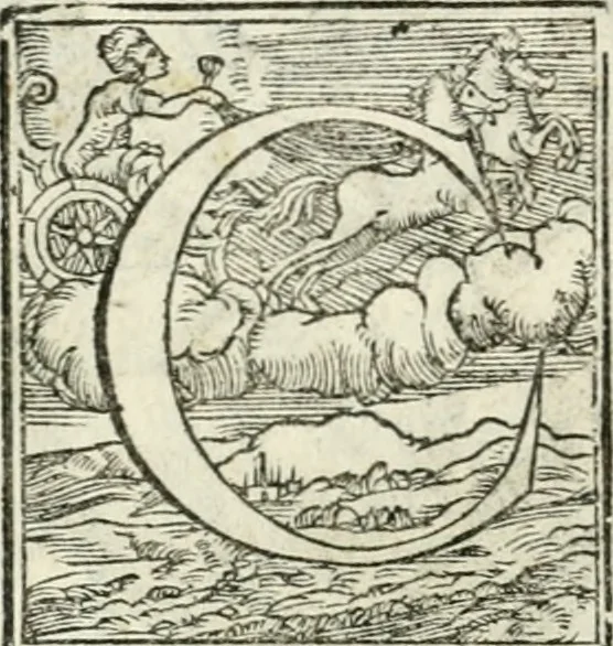 An illustration from Rime de gli Academici occvlti : con le loro imprese et discorsi, 1568, leaf 83