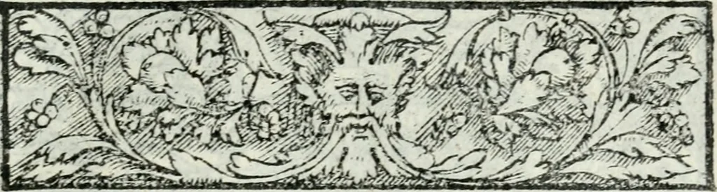 An illustration from Rime di Madonna Gaspara Stampa, 1554, leaf 136