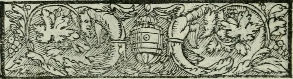 An illustration from Rime di Madonna Gaspara Stampa, 1554, leaf 137