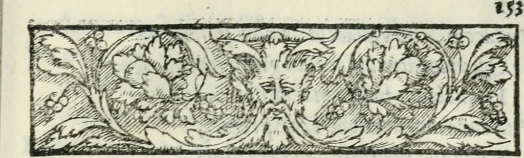 An illustration from Rime di Madonna Gaspara Stampa, 1554, leaf 172