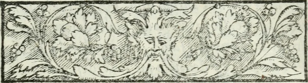 An illustration from Rime di Madonna Gaspara Stampa, 1554, leaf 6