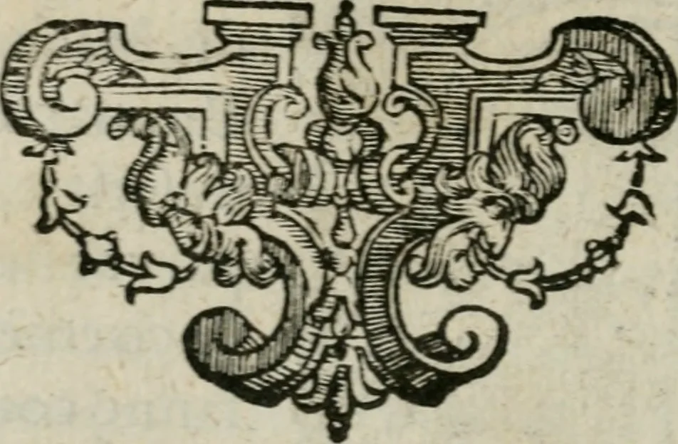 An illustration from Rime di Michelagnolo Buonarroti, 1623, leaf 13