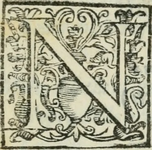 An illustration from Rime di Michelagnolo Buonarroti, 1623, leaf 16