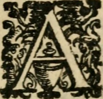 An illustration from Rime et imprese, 1588, leaf 12