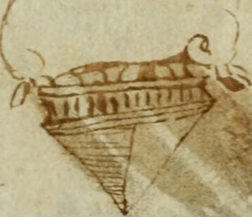 An illustration from Rime Italiane, ca. 1530, 1530, leaf 462
