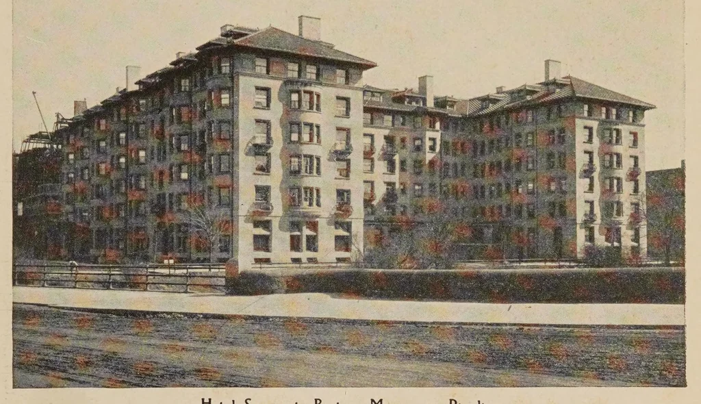 An illustration from Ripolin : an imported enamel paint for interior and exterior finish, 1909, leaf 19