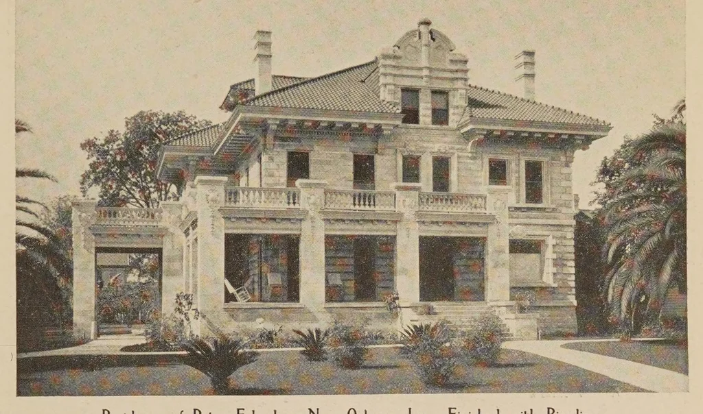An illustration from Ripolin : an imported enamel paint for interior and exterior finish, 1909, leaf 9